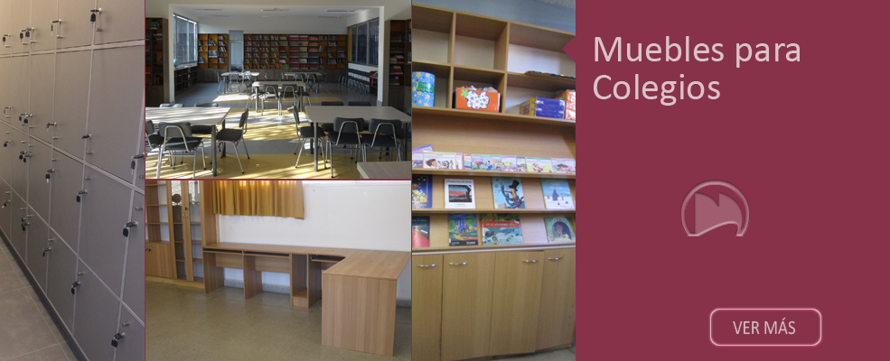 Muebles Moraga y Mendez - Muebles Colegios